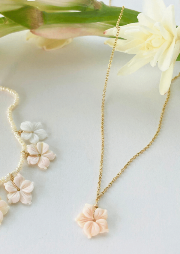 アクセサリー fabulous sounds Flower Chain Necklace Handmade Flower Chain Necklace | Fabulous Sounds