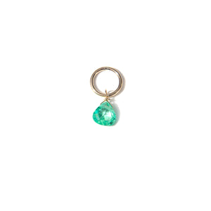 VINTAGE CUBIC ZIRCONIUM CHARMS - BLUES & GREENS