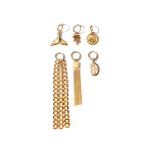 GOLD AND BRASS CHARMS