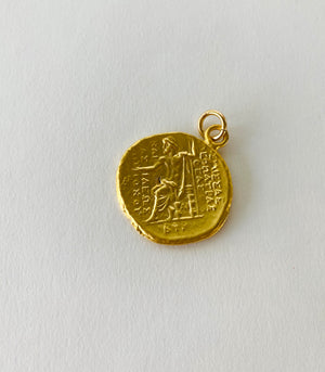 VINTAGE COIN CHARM