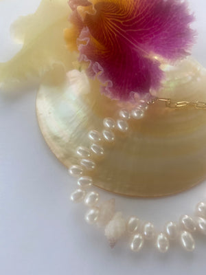 PEARL AND SHELL BRACELET